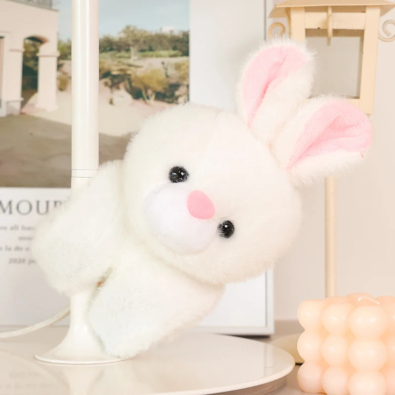 Cuddly Animal Slap Snap Wrap Wristband Bracelet Bunny Koala Raccoon Turtle Hippo Plush Hand Ring Wristband Toys Funny Gift