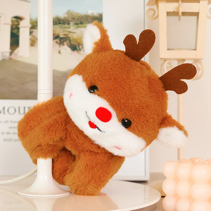 Cuddly Animal Slap Snap Wrap Wristband Bracelet Bunny Koala Raccoon Turtle Hippo Plush Hand Ring Wristband Toys Funny Gift