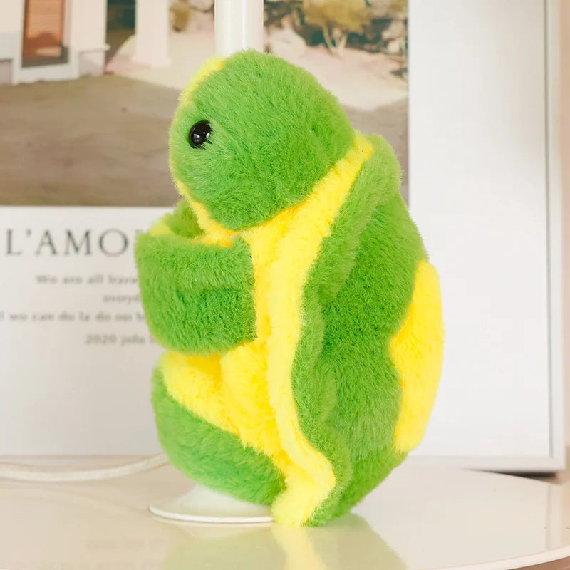 Cuddly Animal Slap Snap Wrap Wristband Bracelet Bunny Koala Raccoon Turtle Hippo Plush Hand Ring Wristband Toys Funny Gift