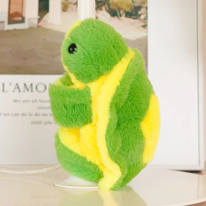 Cuddly Animal Slap Snap Wrap Wristband Bracelet Bunny Koala Raccoon Turtle Hippo Plush Hand Ring Wristband Toys Funny Gift